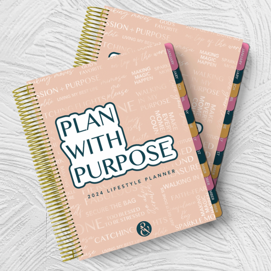 BOGO SALE: Plan with Purpose Planner Duo