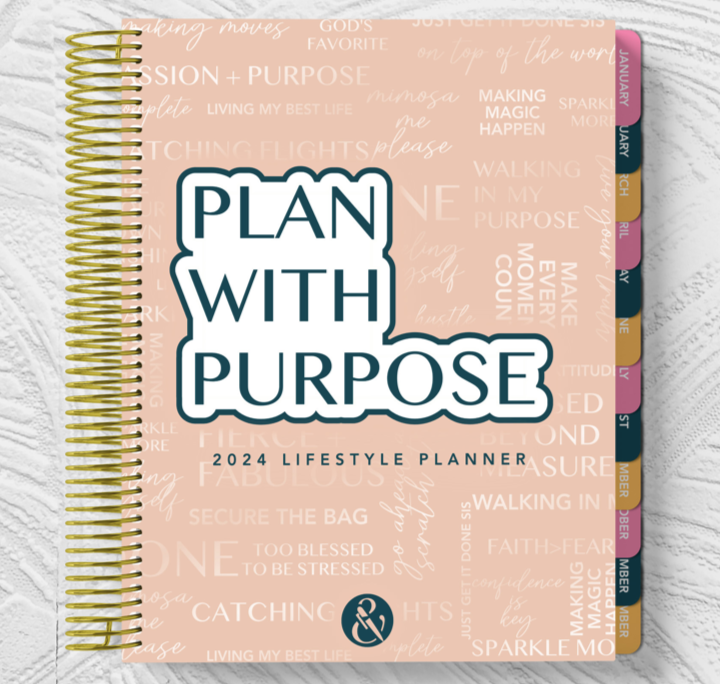 Plan with Purpose Lifestyle Planner